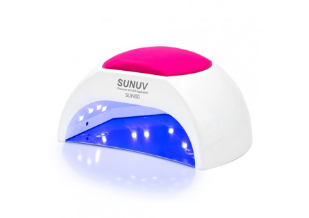 Лампа с кварцевыми диодами для сушки гель-лака Sun 2C 48W белая