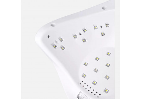 Лампа с кварцевыми диодами для сушки гель-лака Sun 5 Plus UV/LED Smart 2.0 48W белая