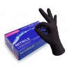 Перчатки нитрил неопудренные MediOk, черные, размер L, пачка 50 пар