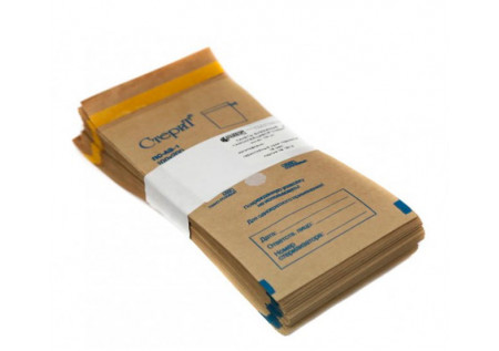 Крафт-пакеты 100*200 для стерилизации боров и фрез